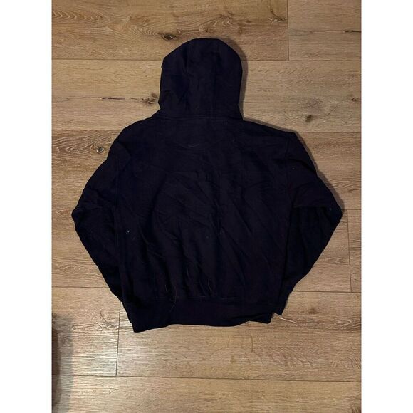 Tesla Adult Blue Pullover Space X Pullover Hooded Sweater Size Small - Picture 2 of 3